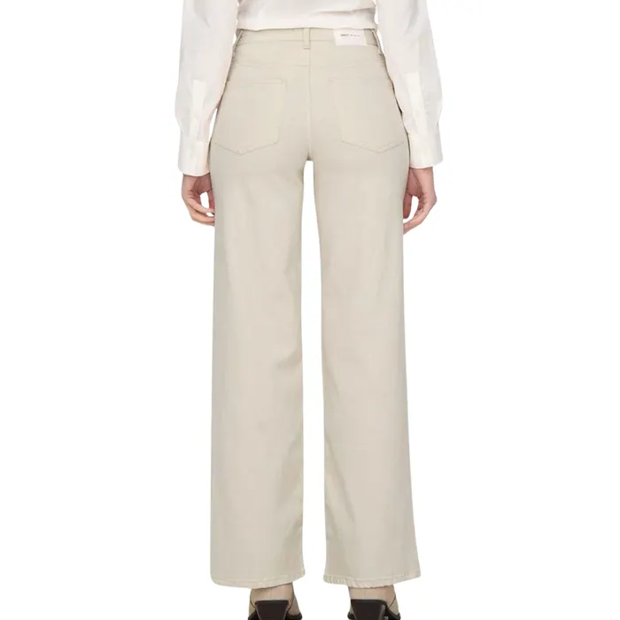 Only Madison Blush Wide Jeans Dames