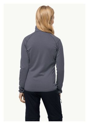 Polaire Jack Wolfskin Fortberg Gris Femme