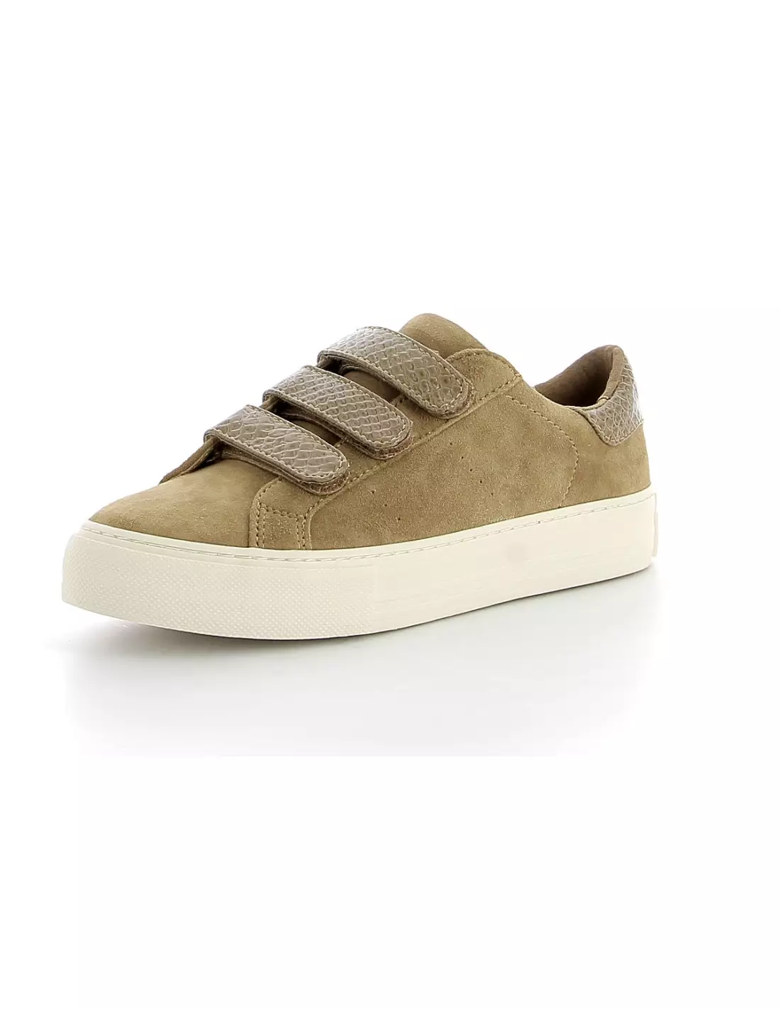 NO NAME ARCADE STRAPS - Baskets Camel