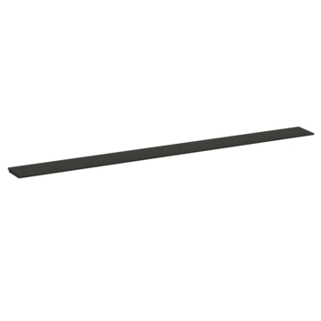 Zweeds rabatdeel Douglas zwart ca. 2,7 x 19 cm, lengte ca. 240 cm