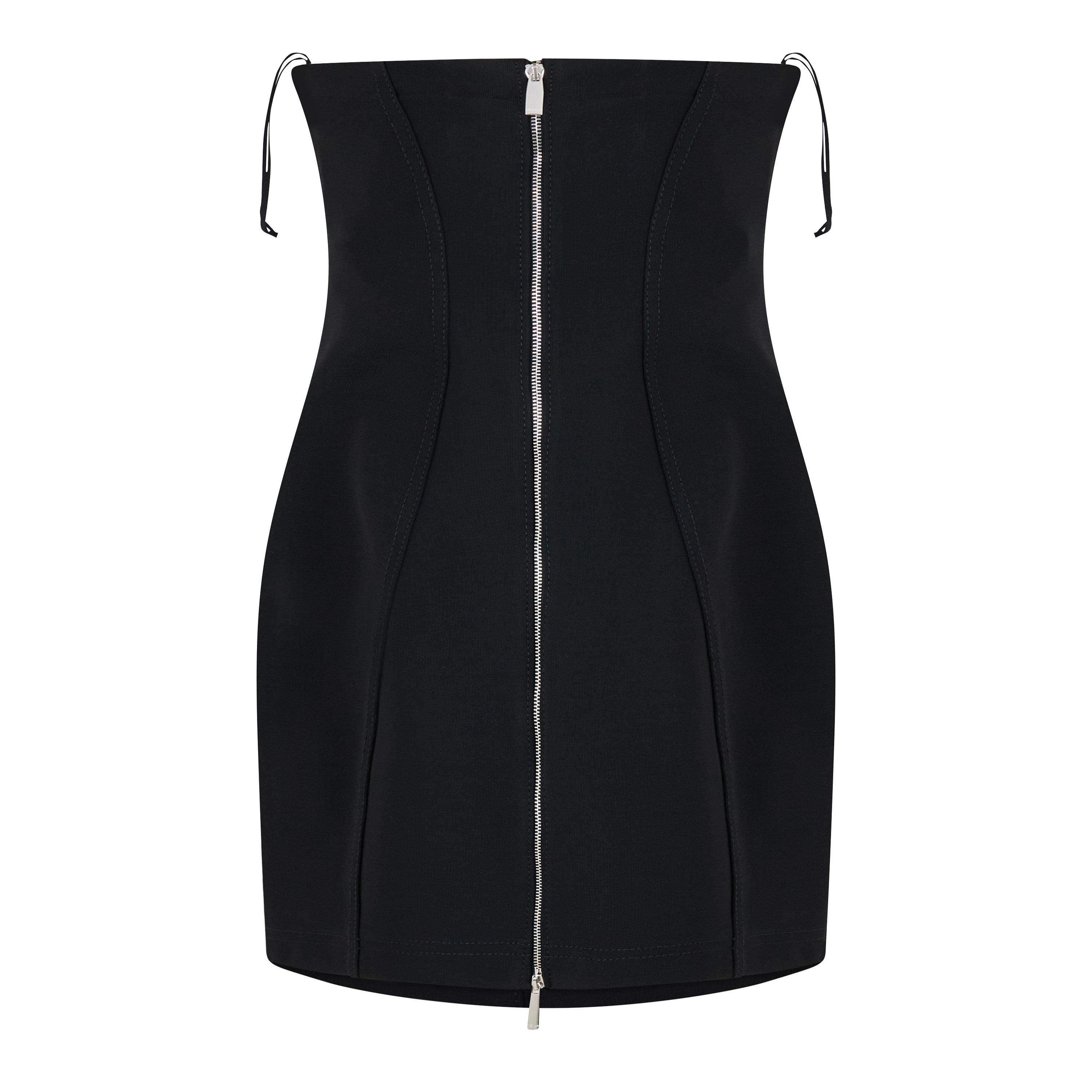 Off White Bodycon Mini Dress