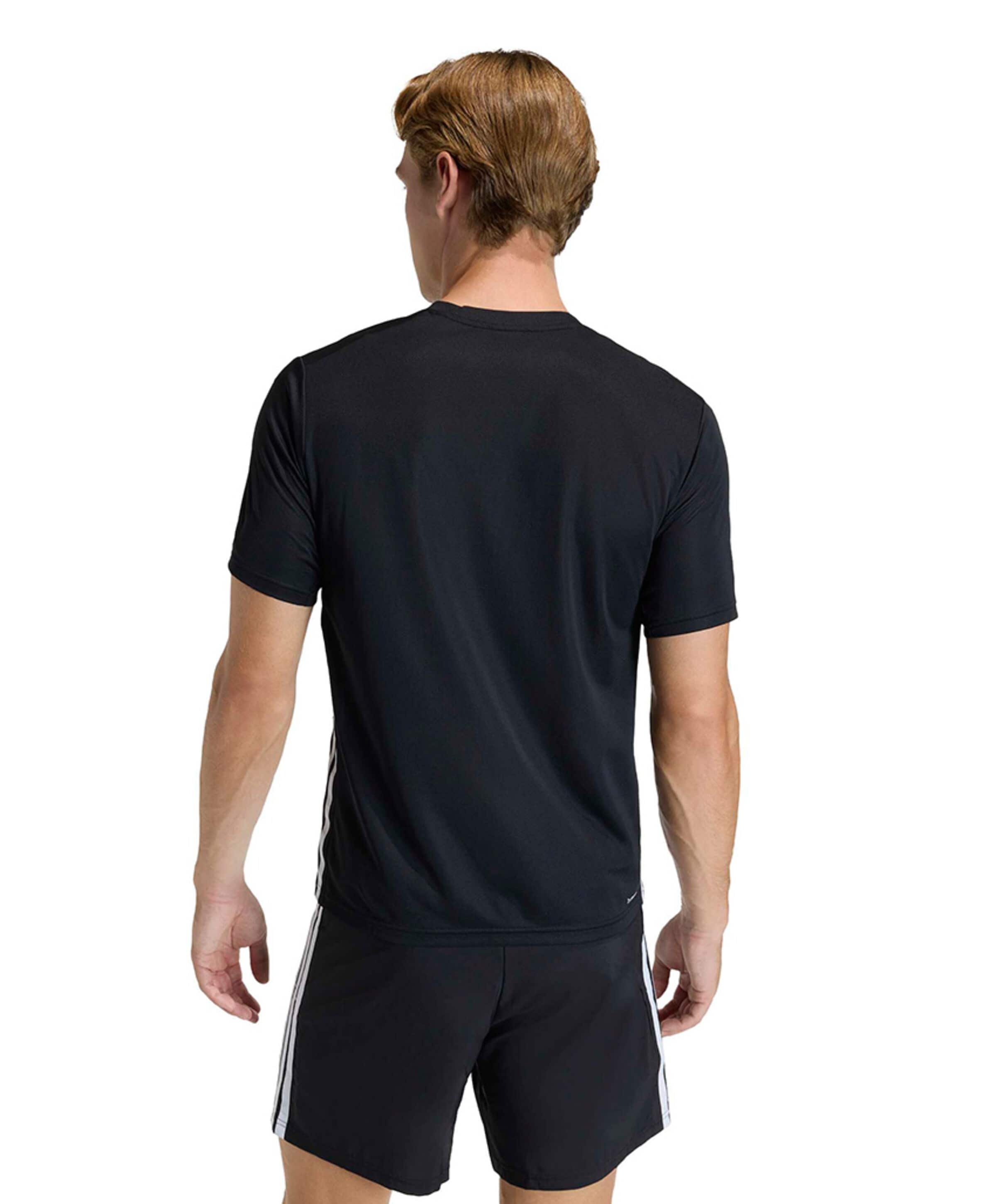 Adidas Heren t-shirt zwart