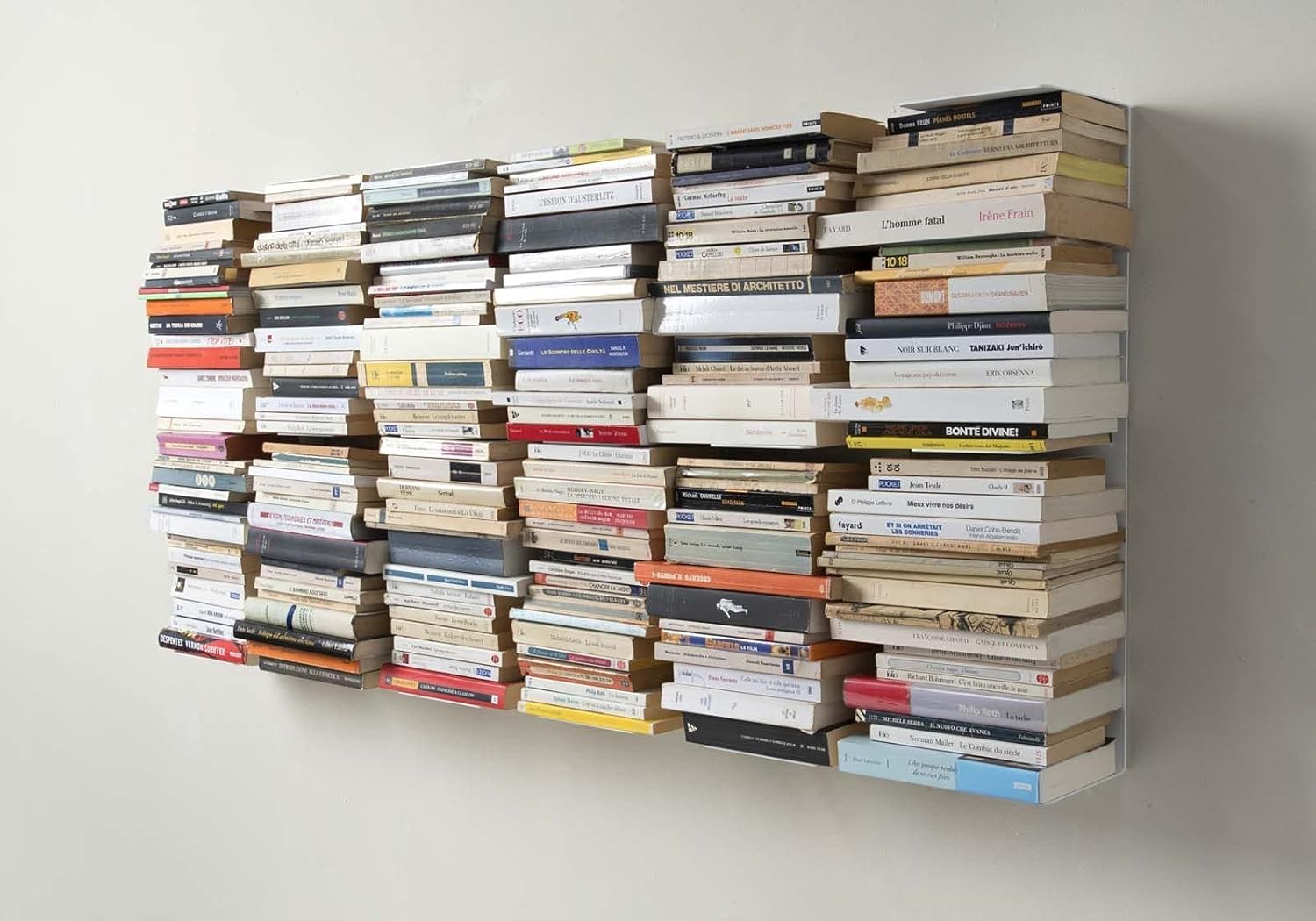 TEEbooks Bücherregal, vertikal, 60 cm, Weiß