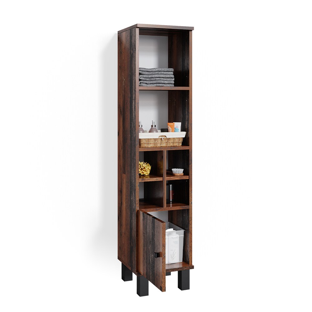 Vicco Midischrank Hochschrank Badschrank Fynn Old Style kleine Tür Badmöbel