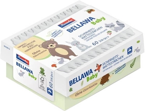 BELLAWA Sicherheitswattestäbchen, 60 Stück