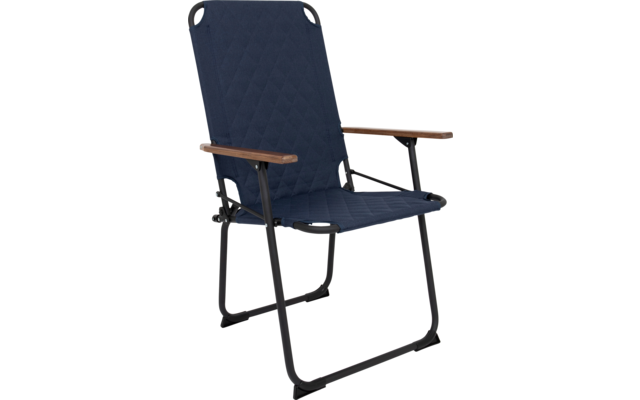 Bo-Camp Jefferson XL Industrial Klappstuhl mit Bambus-Armlehnen