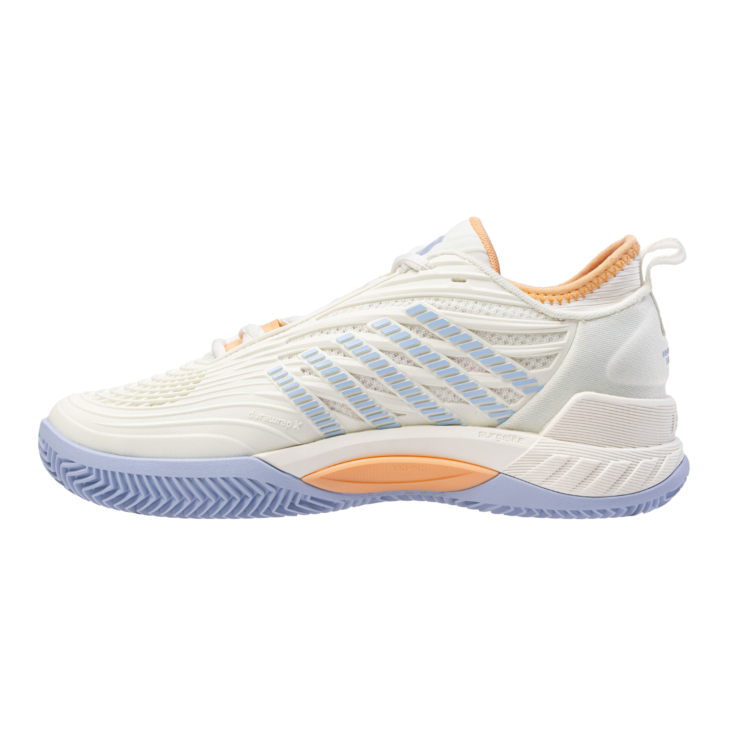 K-Swiss Hypercourt Supreme 2 CLAY Chaussure Terre Battue Femmes - Blanc , Abricot