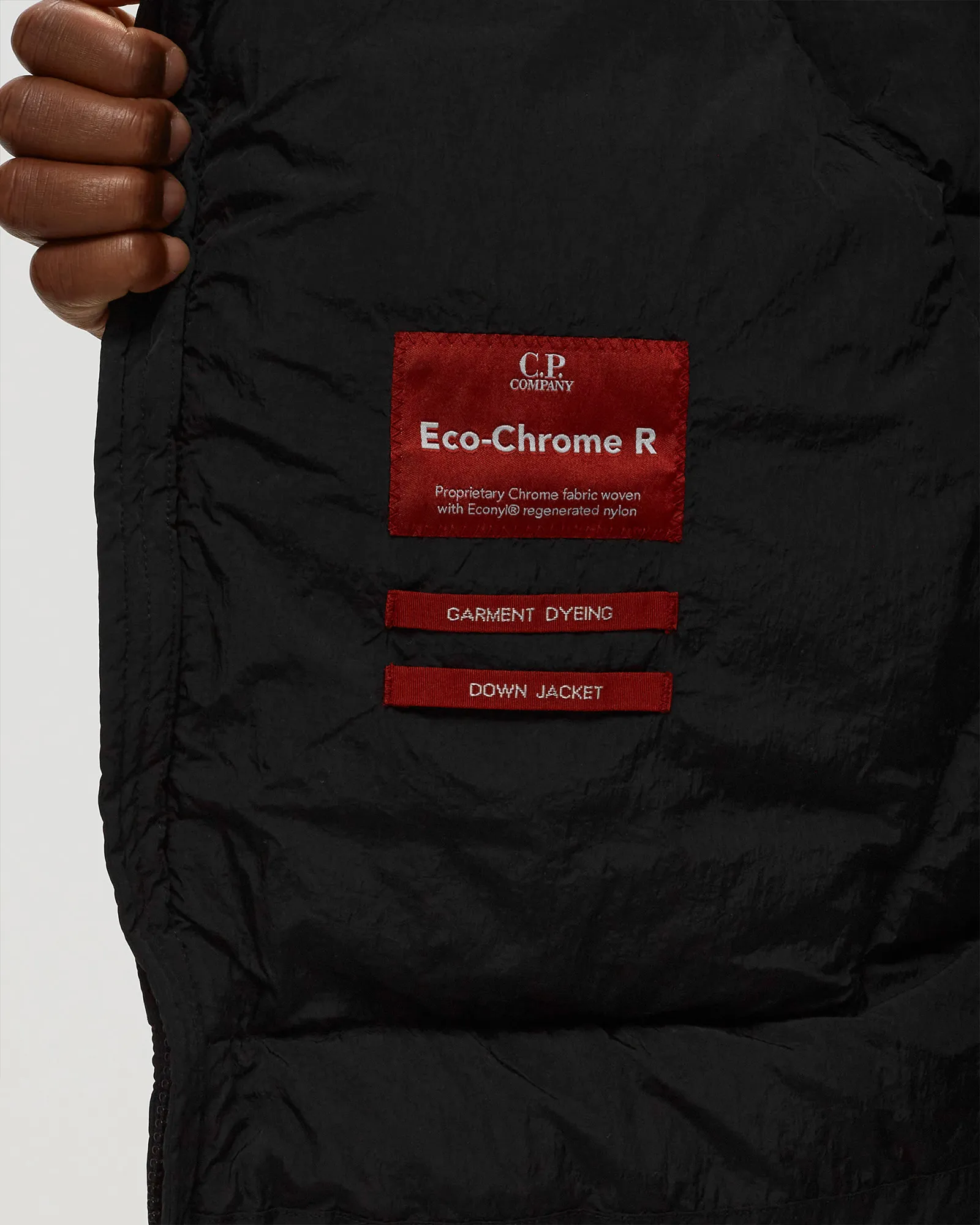 C.P. Company Eco-Chrome R Hooded Down Goggle Jacket
