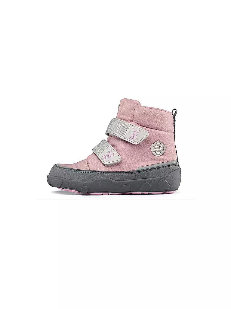 AFFENZAHN Kinder Winterstiefel WOLLE COMFY Koala rosa