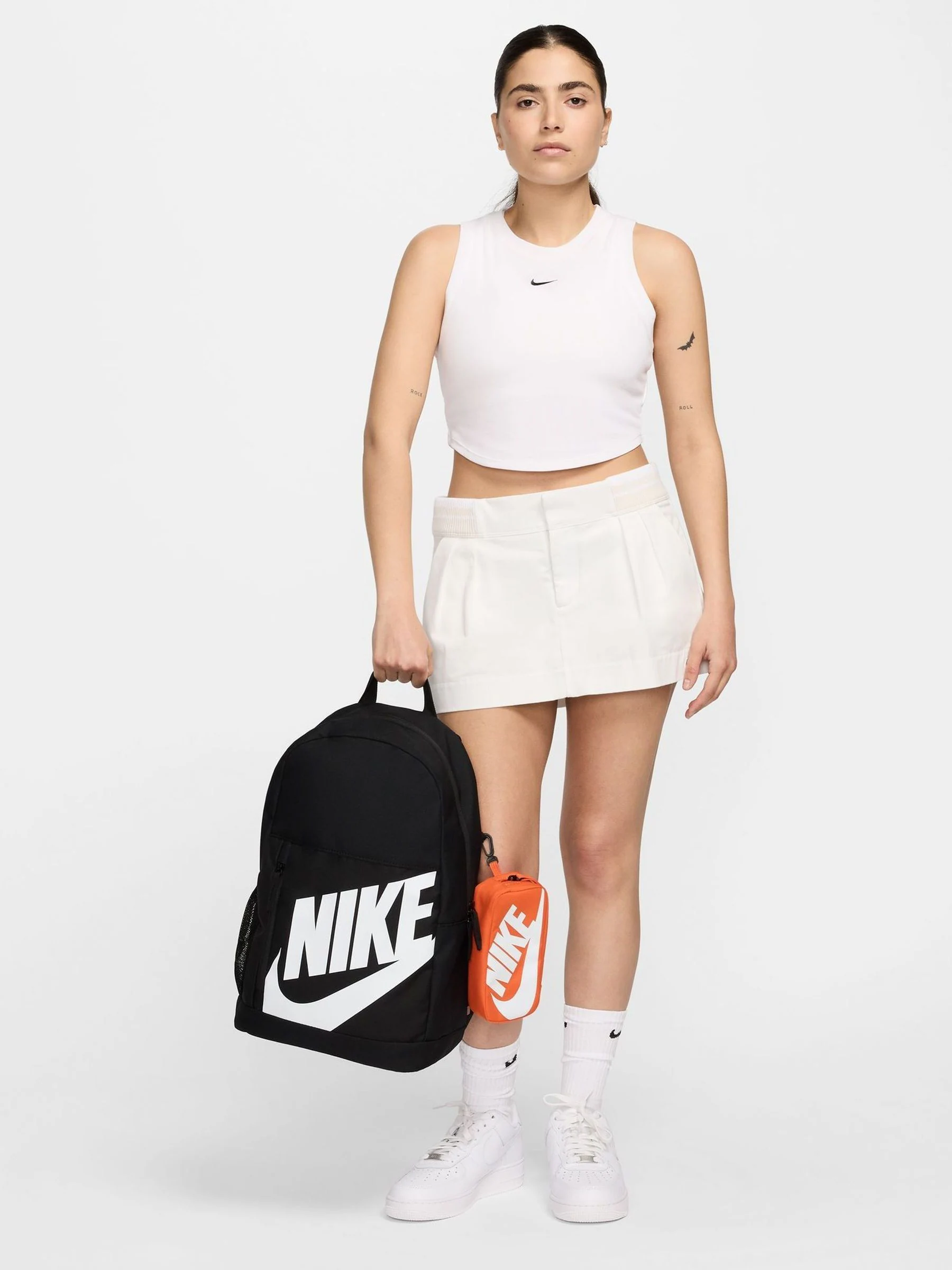 Zwart - Nike Elemental Tas met Print en Etui