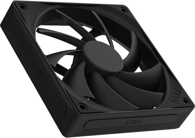 NZXT F120Q V2 Quiet Airflow 120mm PWM blæser (sort)