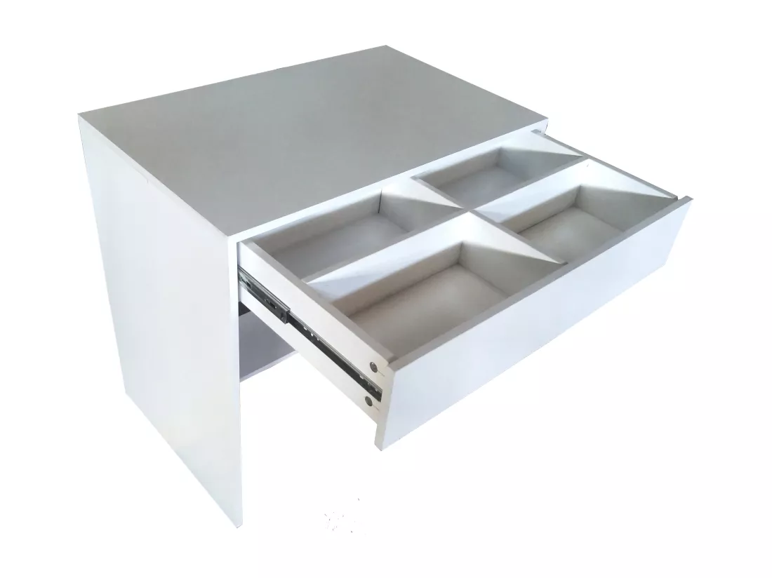 Bureau en bois Table de bureau Nitolda