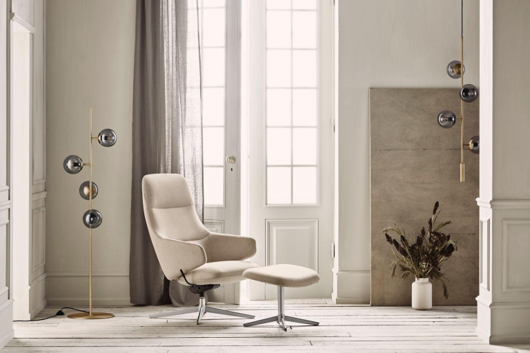 Bolia Orb vloerlamp zwart