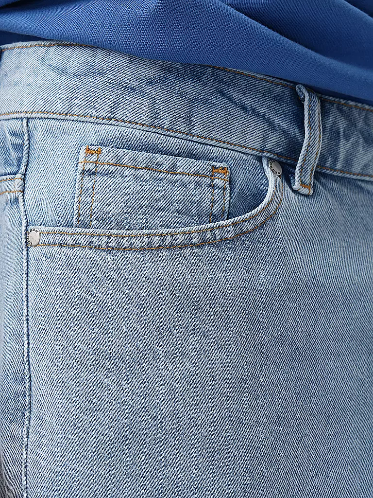PEGADOR Jeansshorts MOORES hellblau