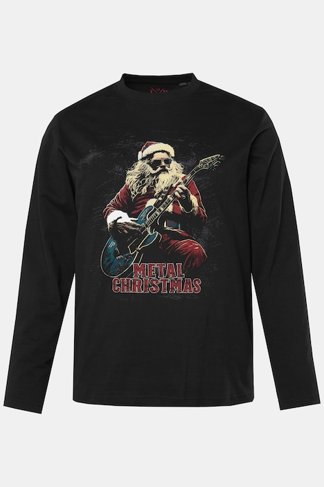 JP 1880 Langarmshirt, X-Mas Print, Rundhals, bis 8 XL