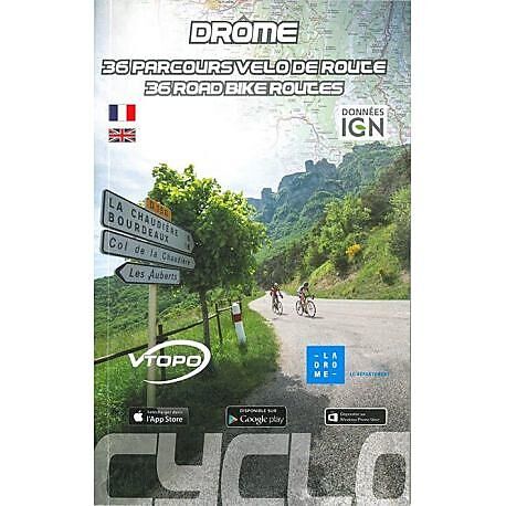 VTOPO - DROME 36 PARCOURS VELO DE ROUTE