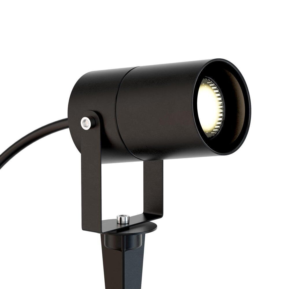 Scope spike lamp in zwart GU10 IP65
