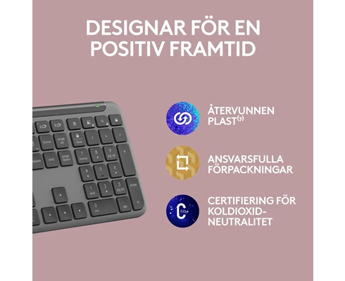 Logitech Signature Slim K950 - Graphite