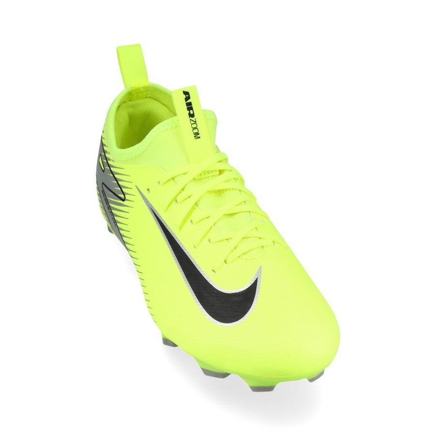 Nike Air Zoom Mercurial Vapor 16 Academy MG Mad Voltage - Jaune Fluo/Noir Enfant