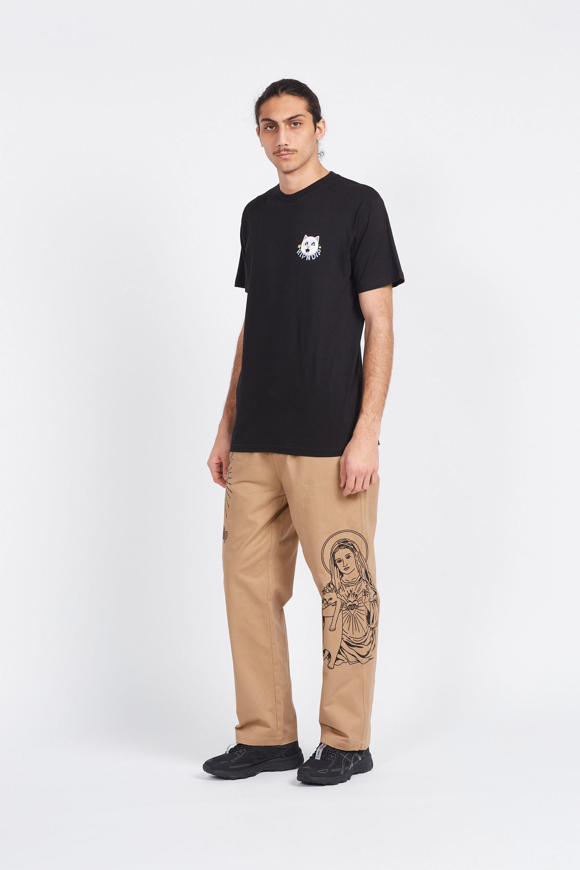 RIPNDIP T-shirt SO MUSHROOM Noir