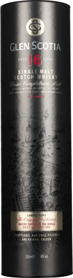 GLEN SCOTIA 16 YEARS SINGLE MALT 1LTR