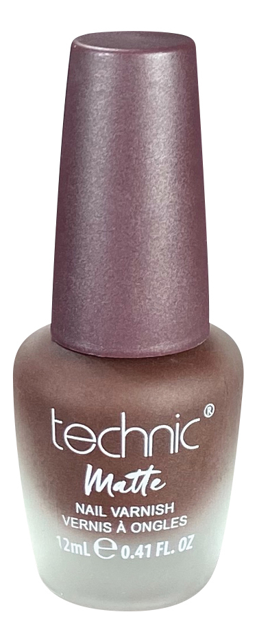 TECHNIC Matte Nail Polish Cocoa - 12 ml.