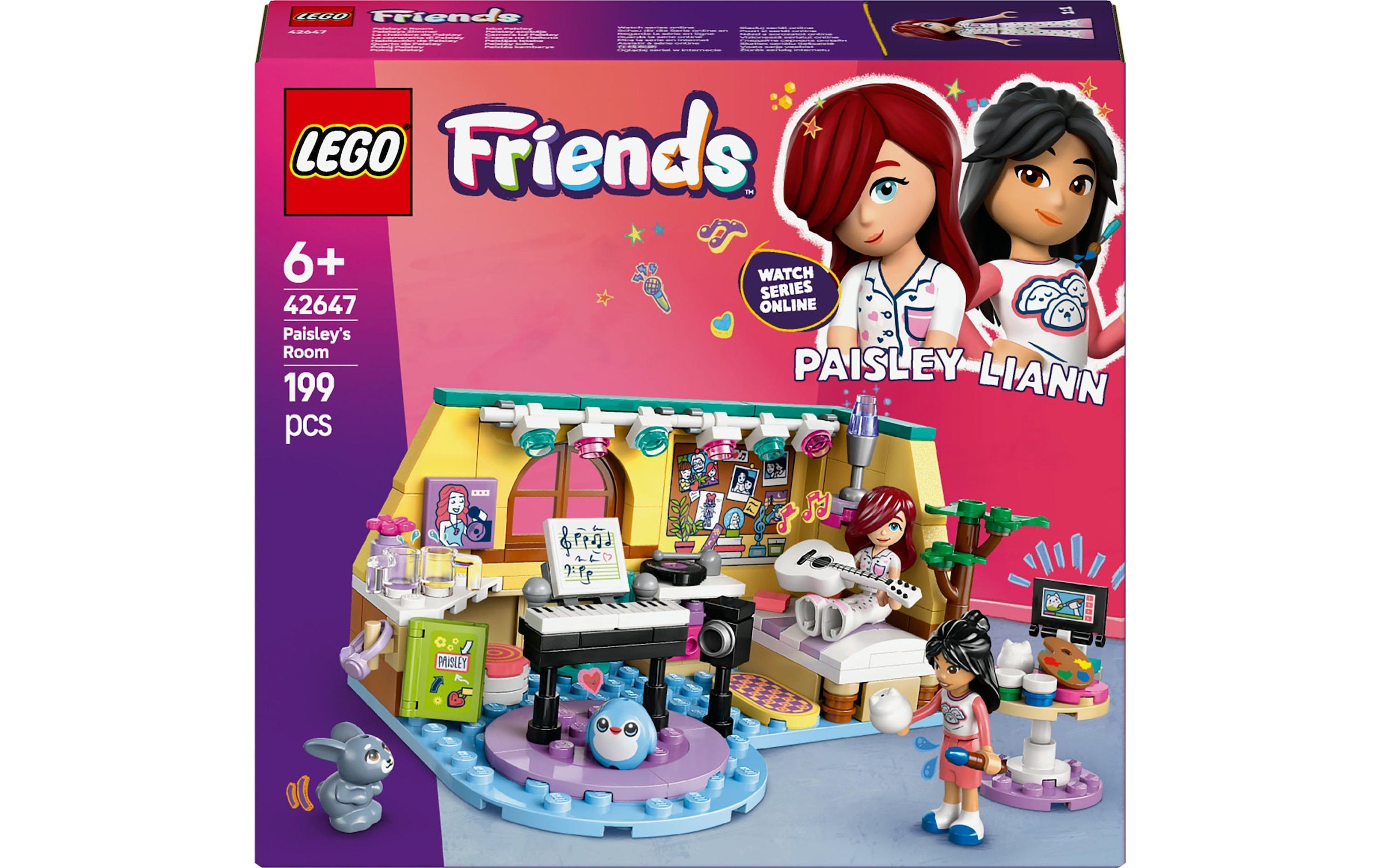 LEGO® Spielbausteine »Friends Paisleys Zimmer 42647«