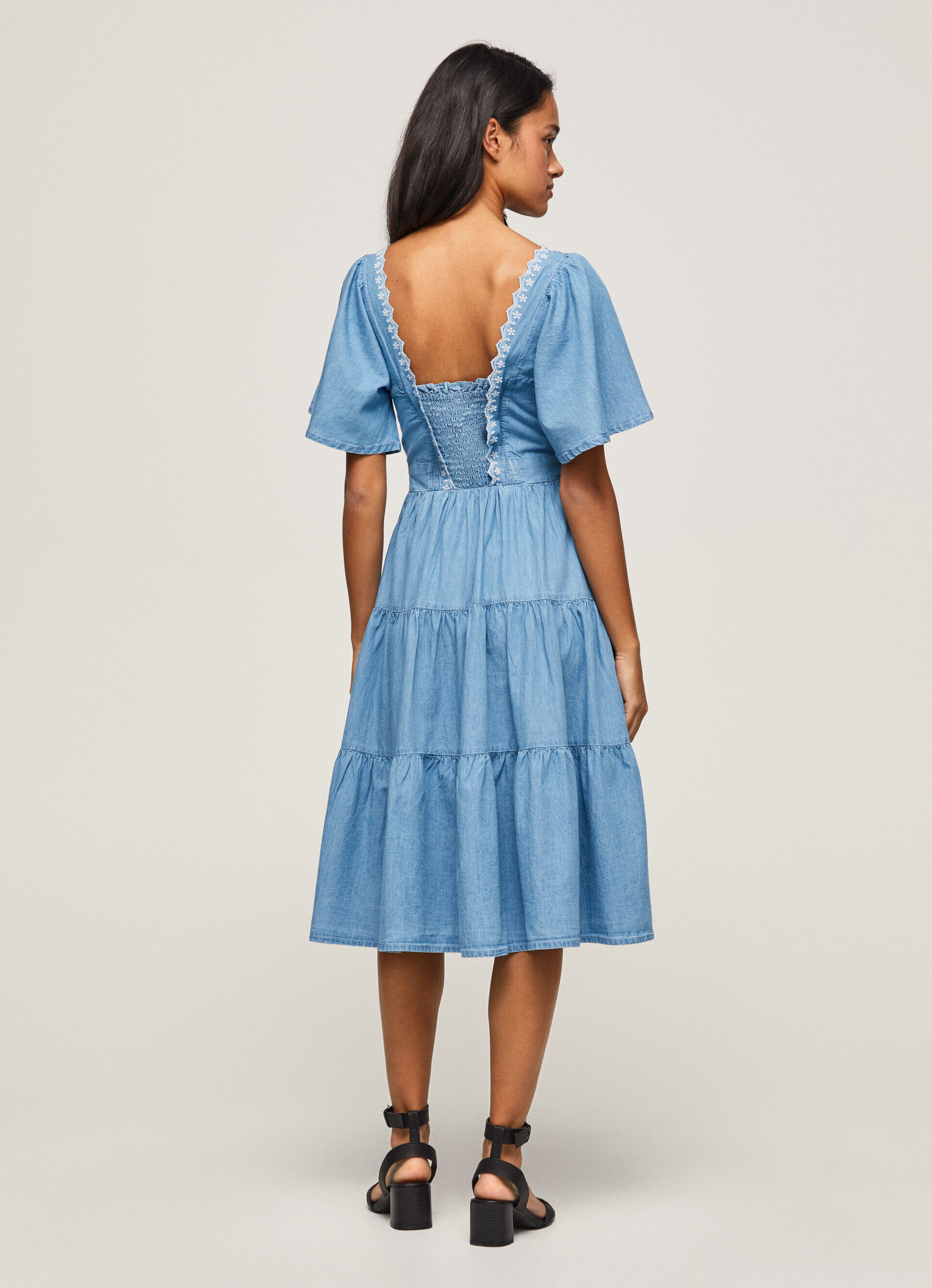 VESTIDO JEANS - azul