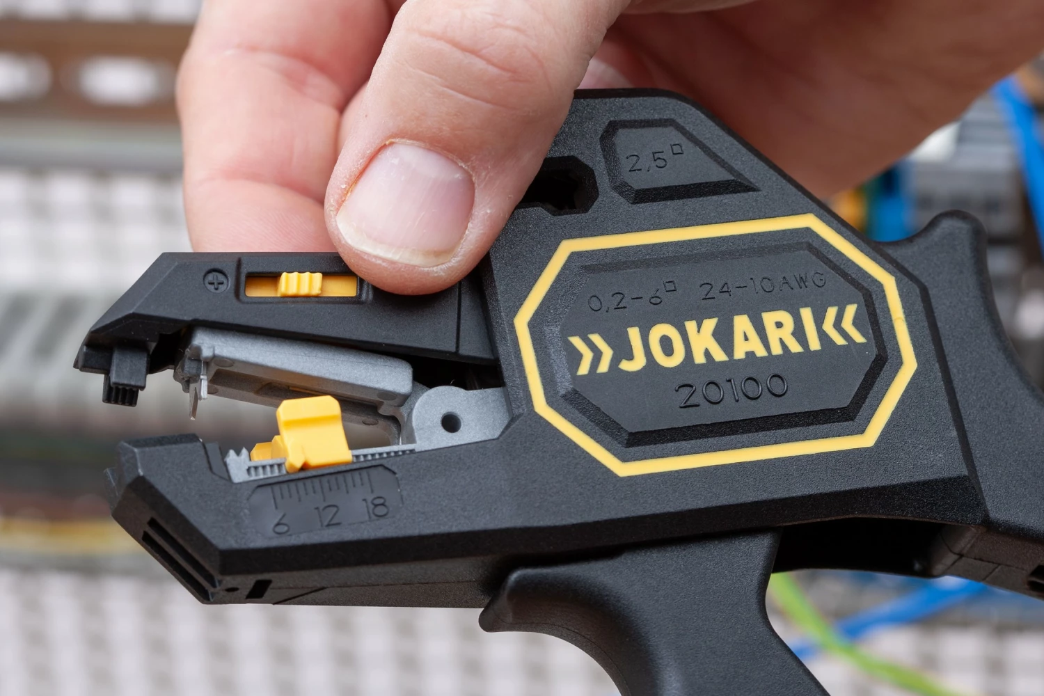 Jokari 20100 Secura Soft Grip Afstriptang - 0,2-6mm