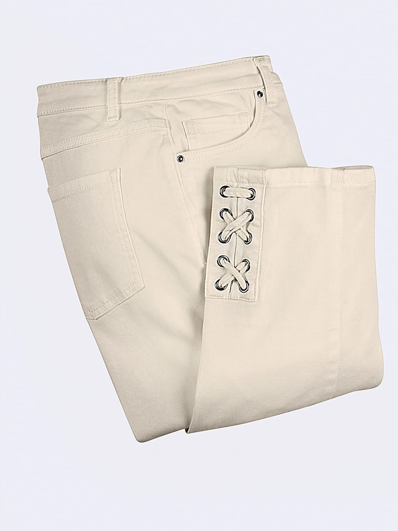 Jean 3/4 qualité coton doux sur la peau