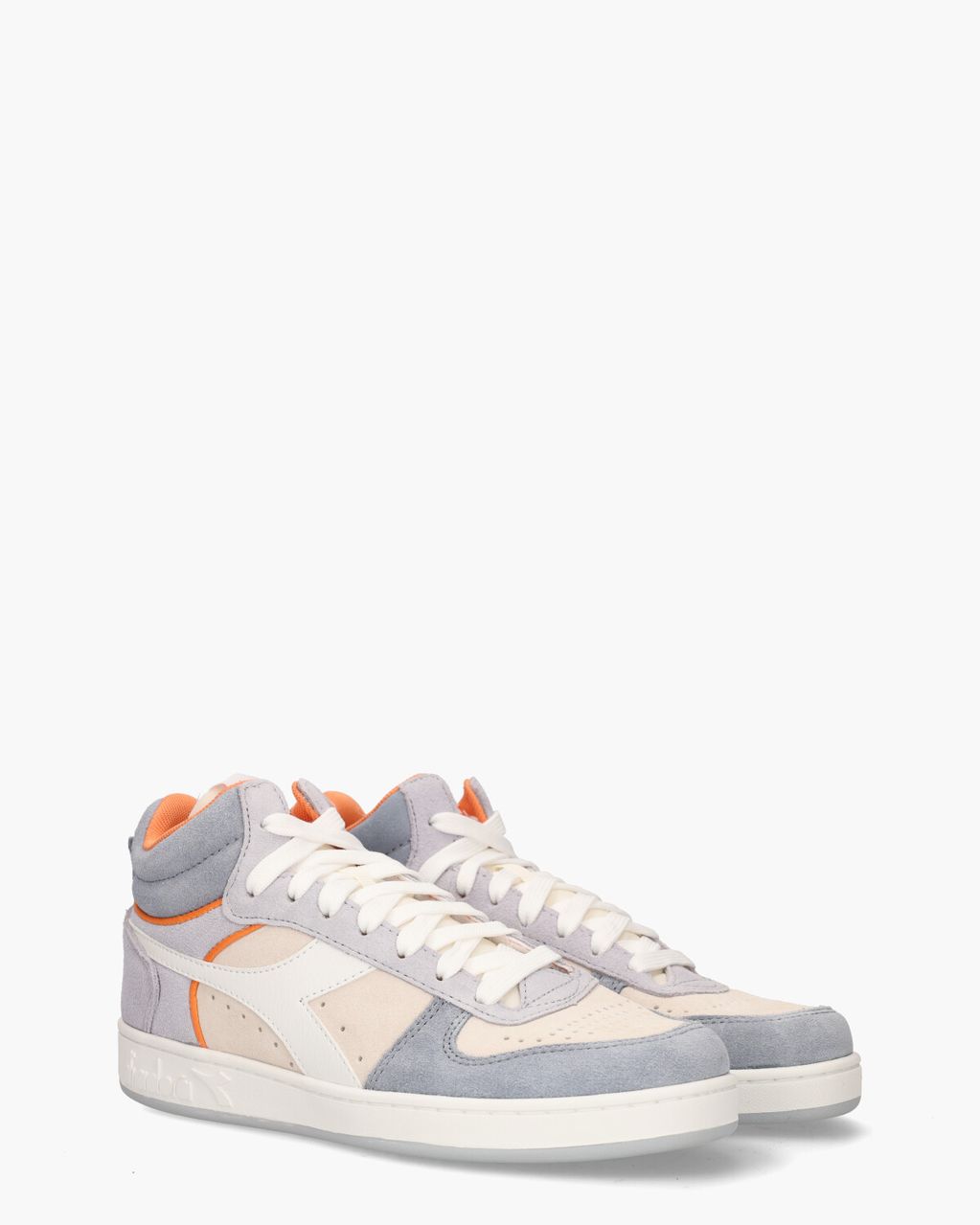 Diadora Sport Magic Basket Demi Suede Beige/Multicolor Damessneakers