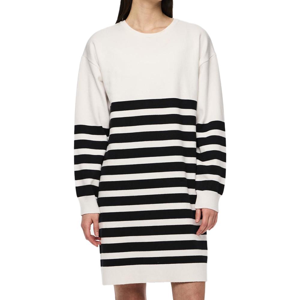 Pieces Robe Blanche/Noire Femme Pieces Penelope