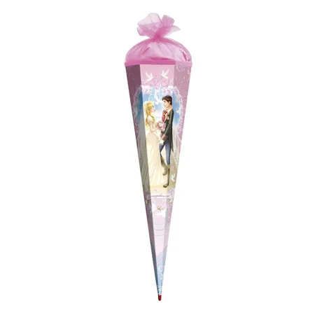 Roth Schultüte Königshochzeit, 85 cm, 6-eckig