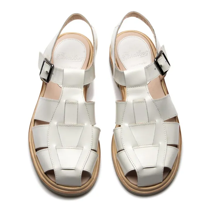 Paraboot Sandales Iberis Gloss | Blanc