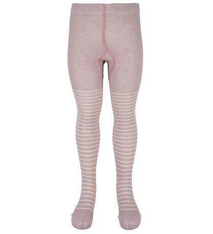 Minymo Baby trømpebukser - 2-Pak - Violet Ice