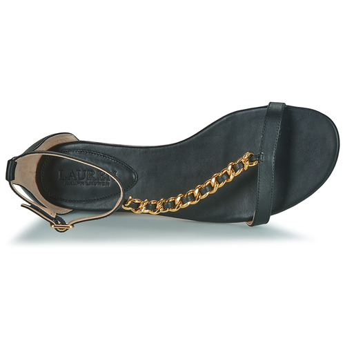 Lauren Ralph Lauren - ELISE-SANDALS-FLAT SANDAL Negro