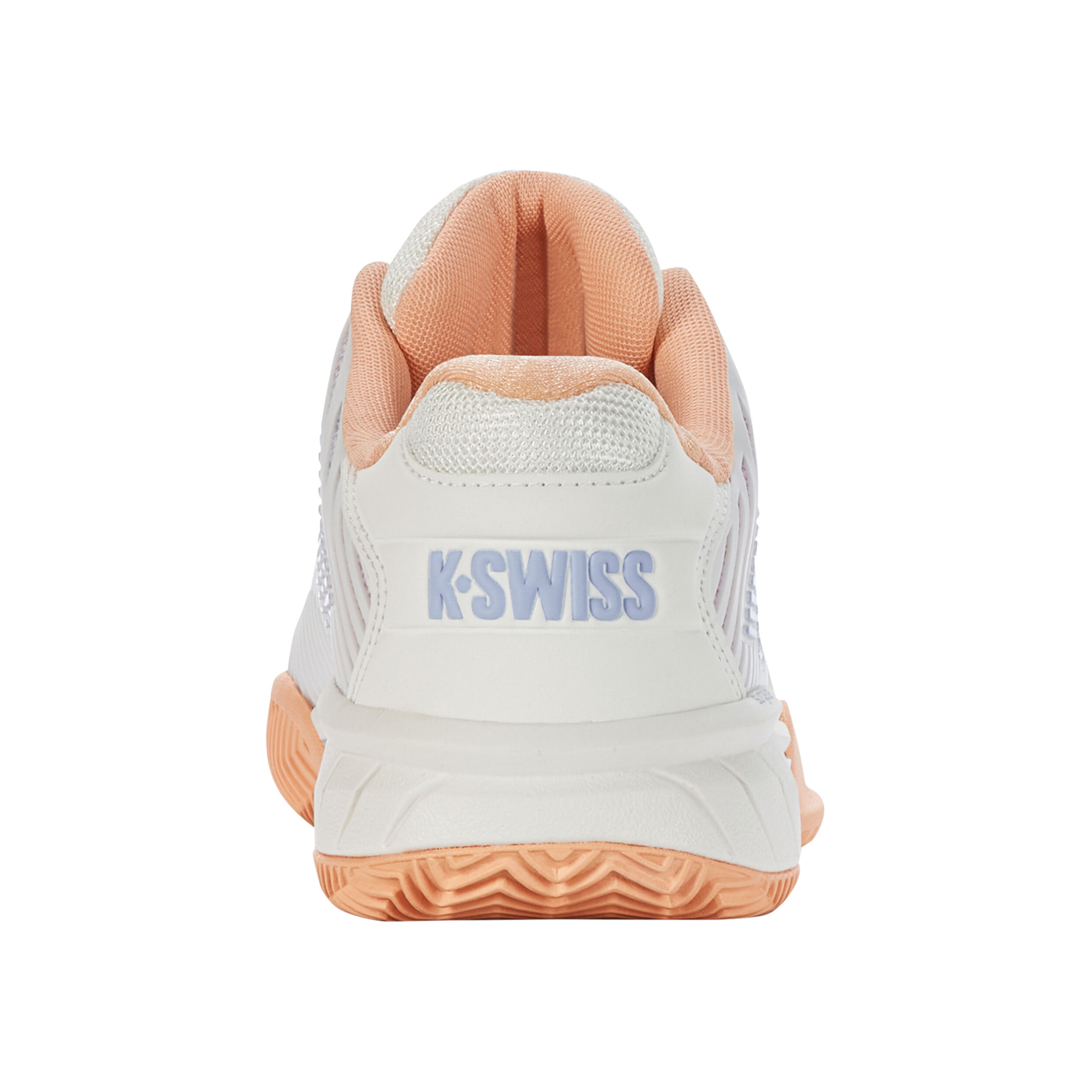 K-Swiss Hypercourt Express 2 CLAY Chaussure Terre Battue Femmes - Blanc , Abricot
