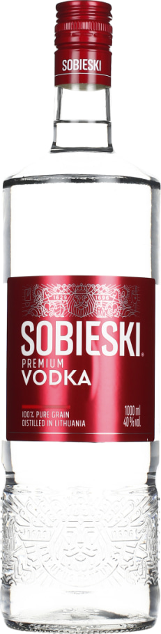 SOBIESKI PREMIUM VODKA 1LTR