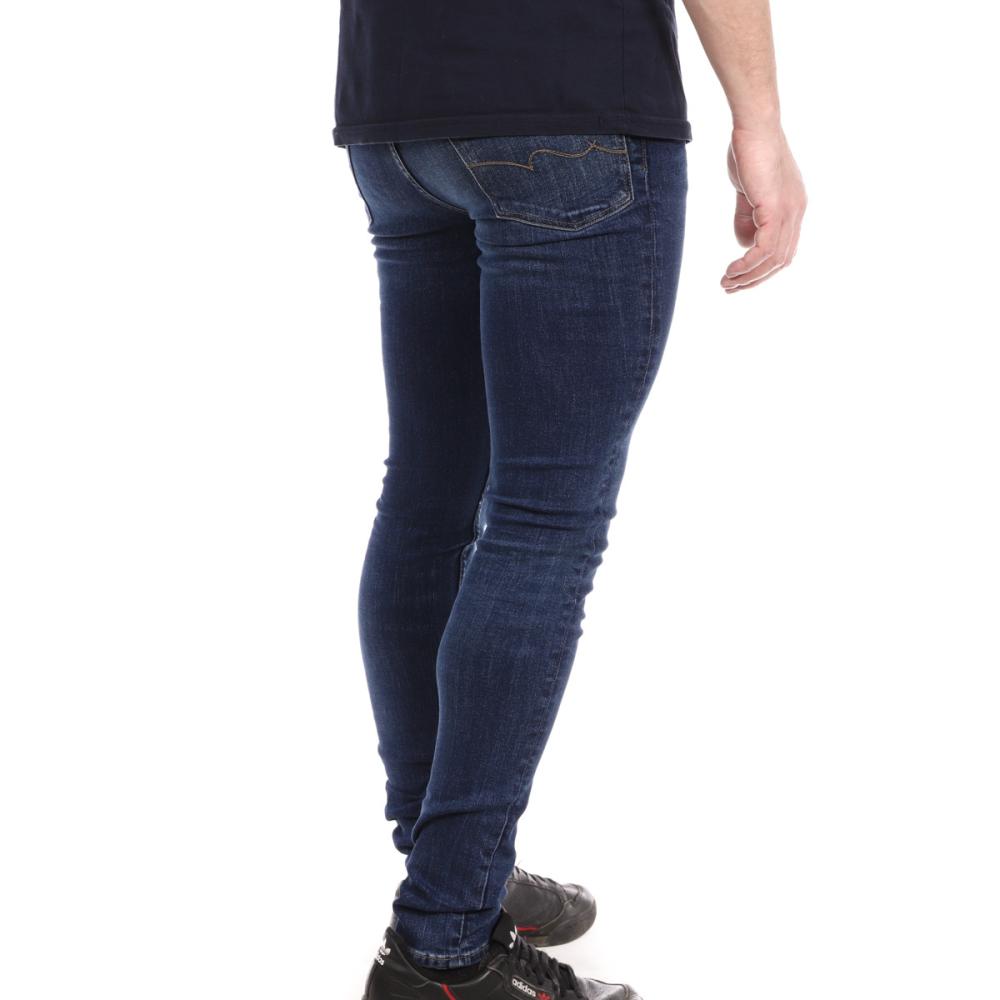 Teddy Smith Jean Skinny Bleu Foncé Homme Teddy Smith Flash