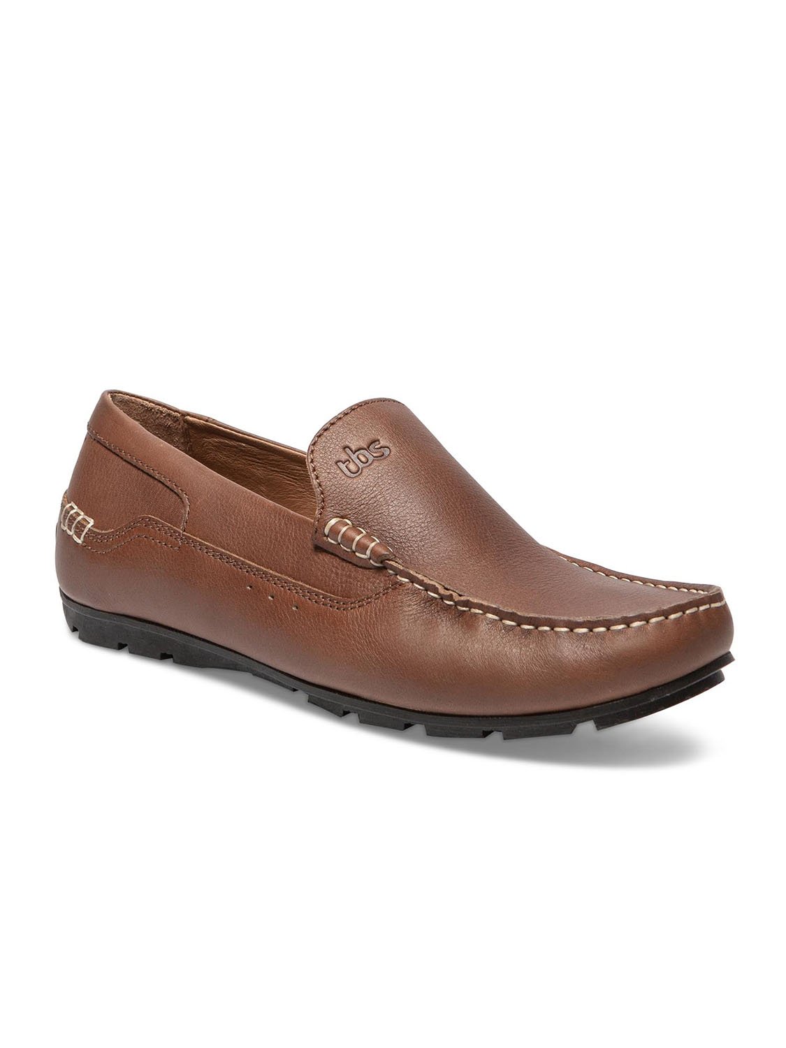Mocassins Homme En Cuir Marron