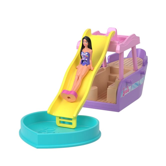 Mini BarbieLand - Traumboot mit Puppe