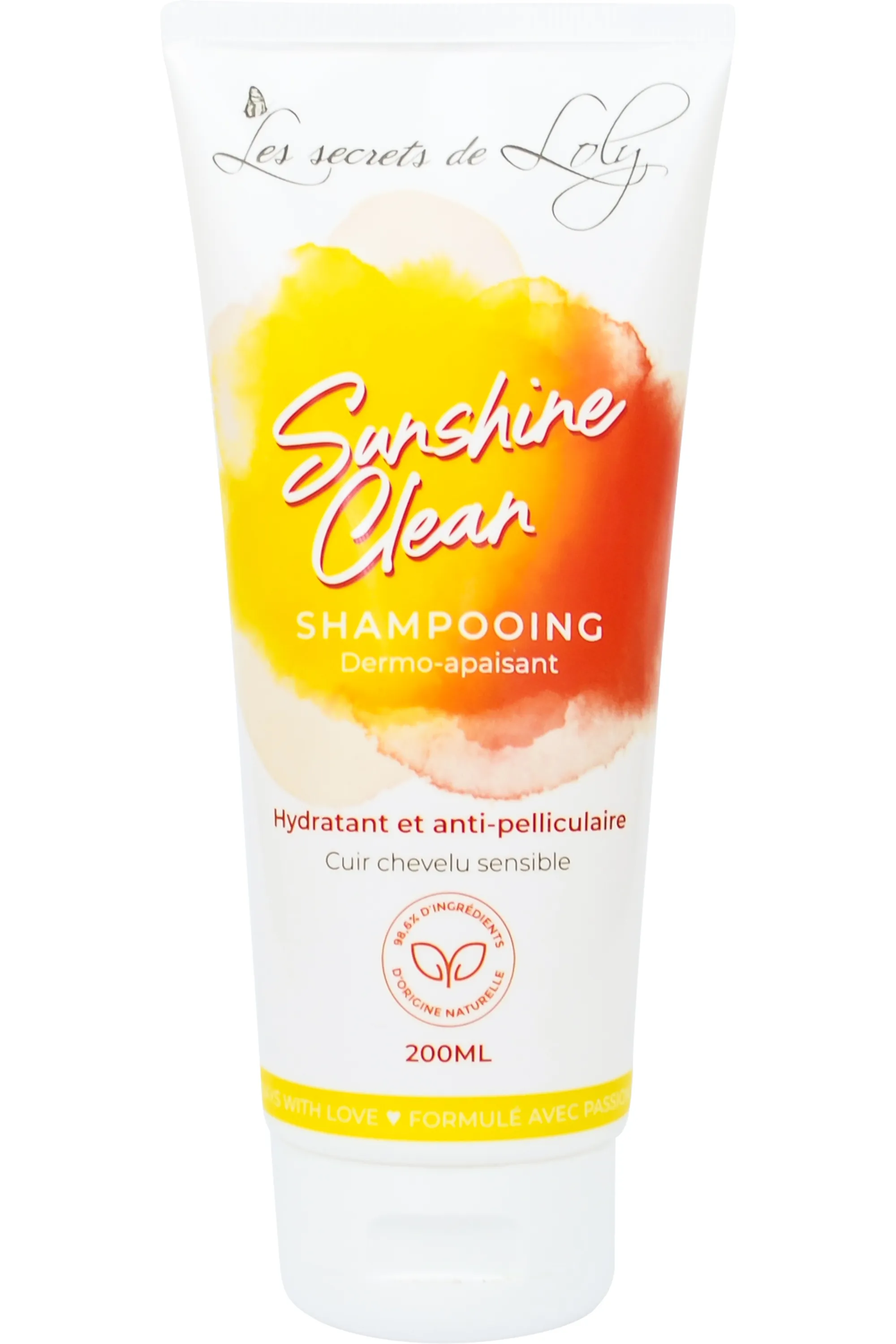 Les Secrets de Loly Shampoing cuir chevelu sensible Sunshine Clean-200 ml