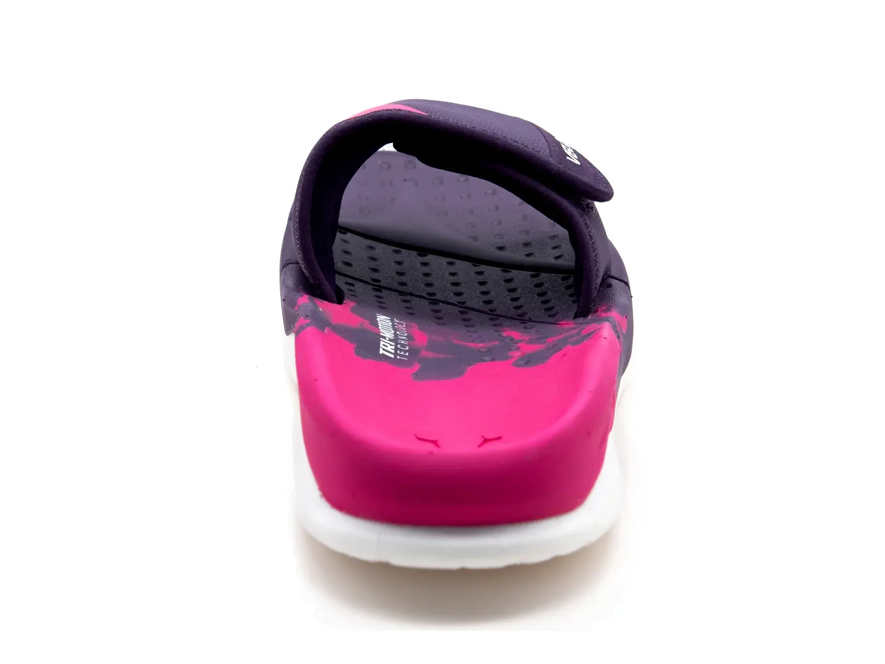 VELOUS Hoya Verstelbare Slide Slippers Paars/Roze/Wit