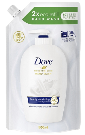 Dove Vloeibare Zeep Original Navulverpakking 500ml