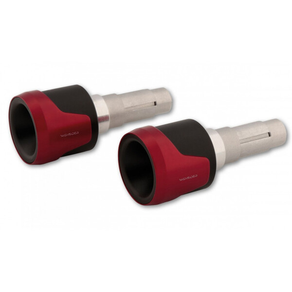 Highsider - Embouts de guidon Akron-XL Rouge / Noir