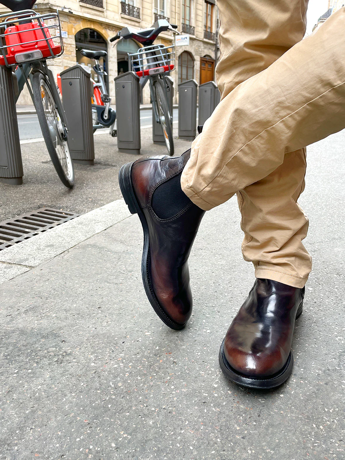 OFFICINE CREATIVE - BOOTS ANATOMIA 83 MARRONFONCE