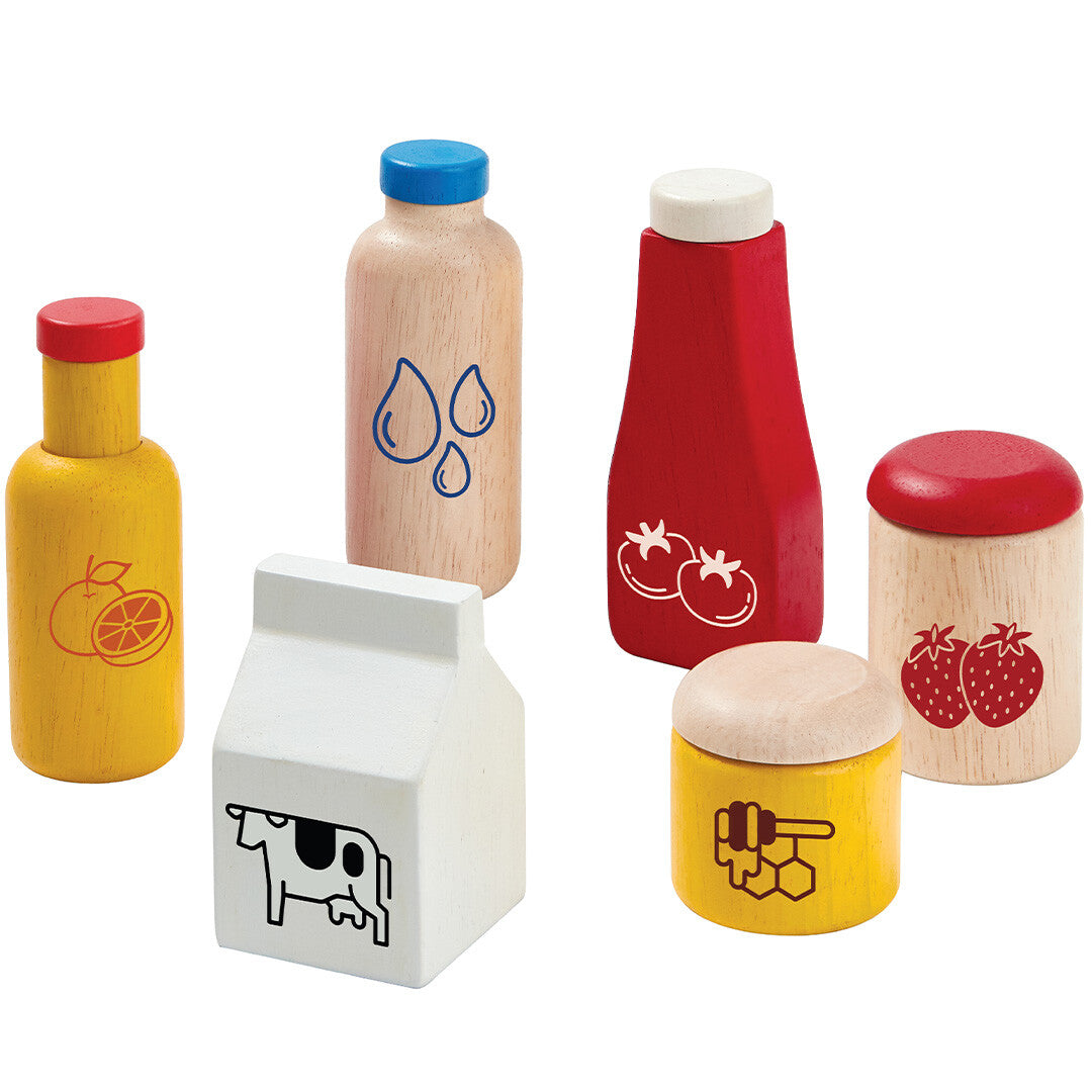 Plan toys eten en drinken - 6st