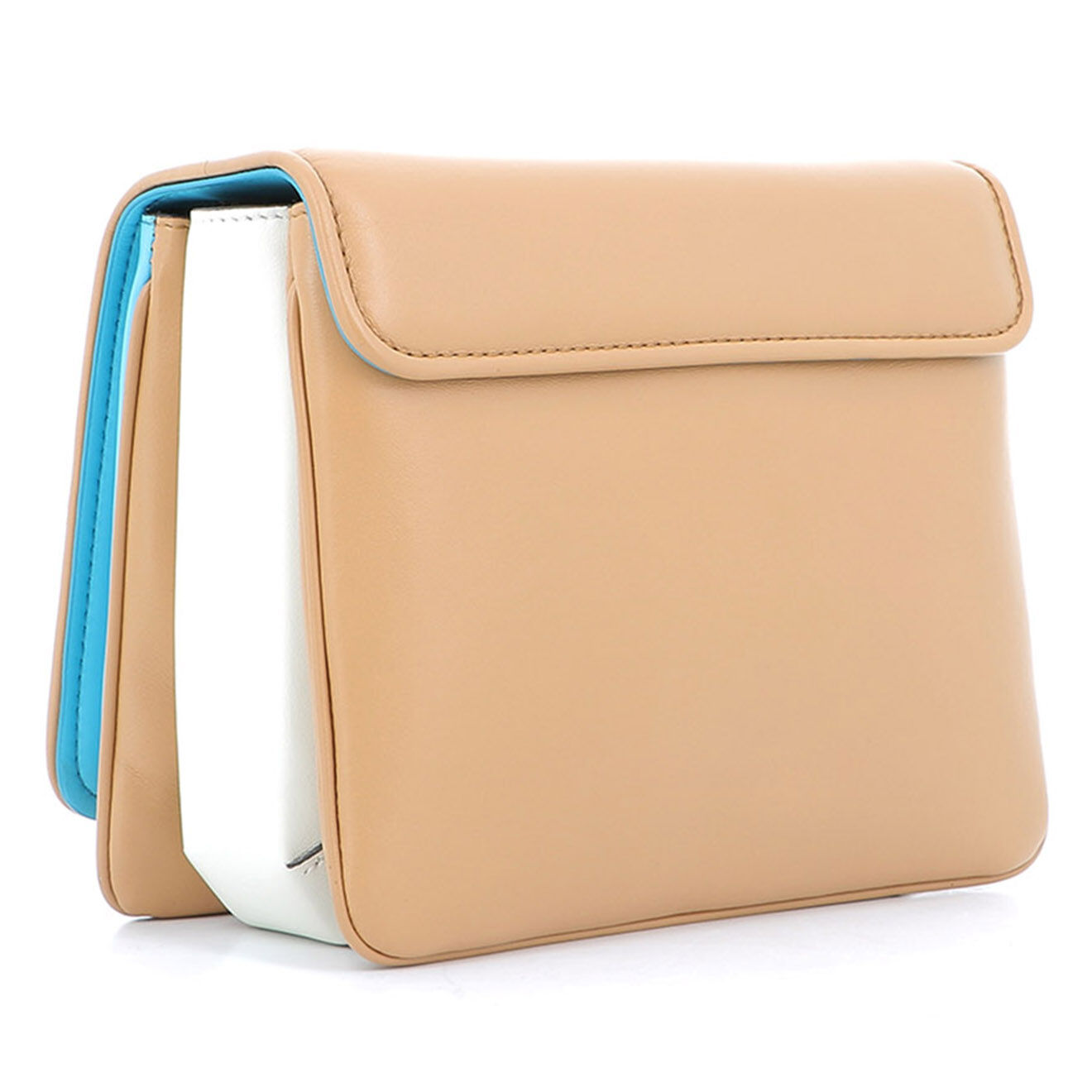 Fendi Sac bandoulière ID Fendi en Cuir lisse camel Etat: Neuf - Longueur 19 cm