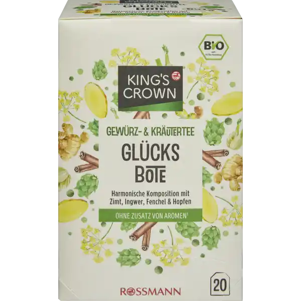 Bio Gewürz- & Kräutertee Glücksbote