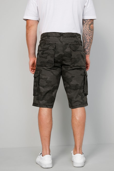 John F. Gee Cargo-Bermuda, Camouflage, Regular Fit, bis 74,